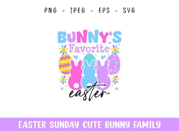 Bunny's Favorite Easter Day Easter SVG