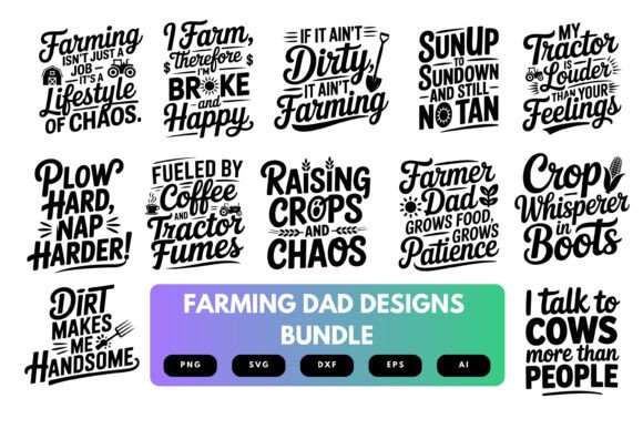 Farming Dad SVG Bundle Review