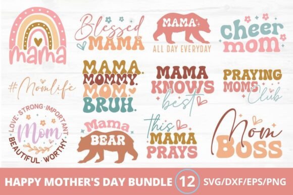 Happy Mother's Day SVG Bundle Review
