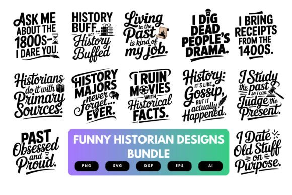Historian SVG Bundle Review