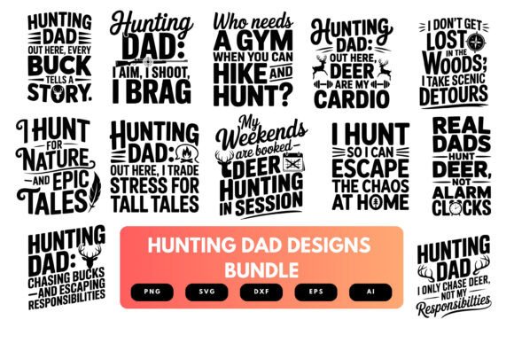 Hunting Dad SVG Bundle Review