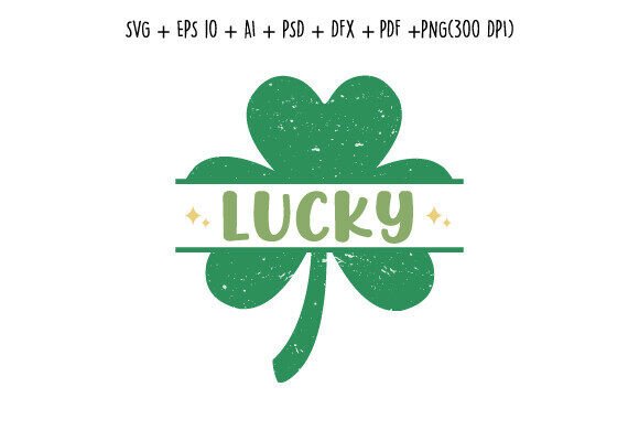 Lucky St.Patrick’s Day Svg Design