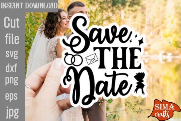 Save the Date SVG Cut File Review